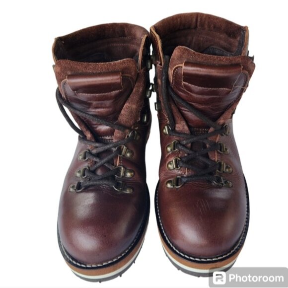 L'INTERVALLE Shoes - L'intervalle hiking leather boots size 40 EU brown
